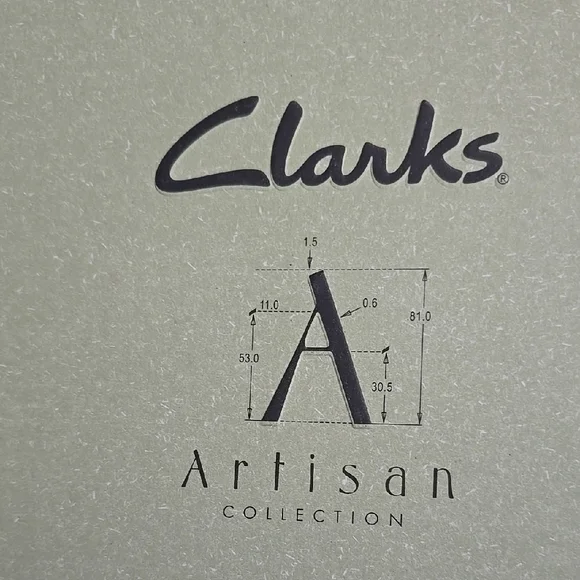 Clarks NavyLeather Heeled Peep-Toe Shoes with Adjustable Strap - Picture 12 of 12